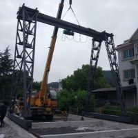 杭州起重機--臨安區龍門吊安裝完成